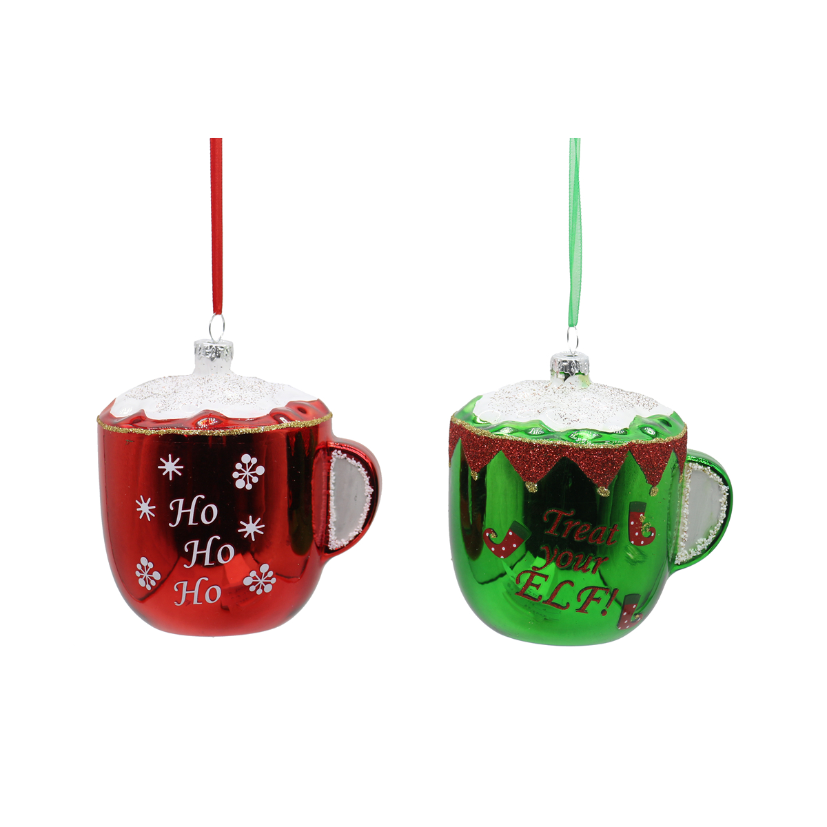 ΣΤΟΛΙΔΙ ASS/2 9cm ΦΛΥΤΖΑΝΙ ΚΑΦΕ ΚΟΚΚΙΝΟ/ΠΡΑΣΙΝΟ ΓΥΑΛΙ image