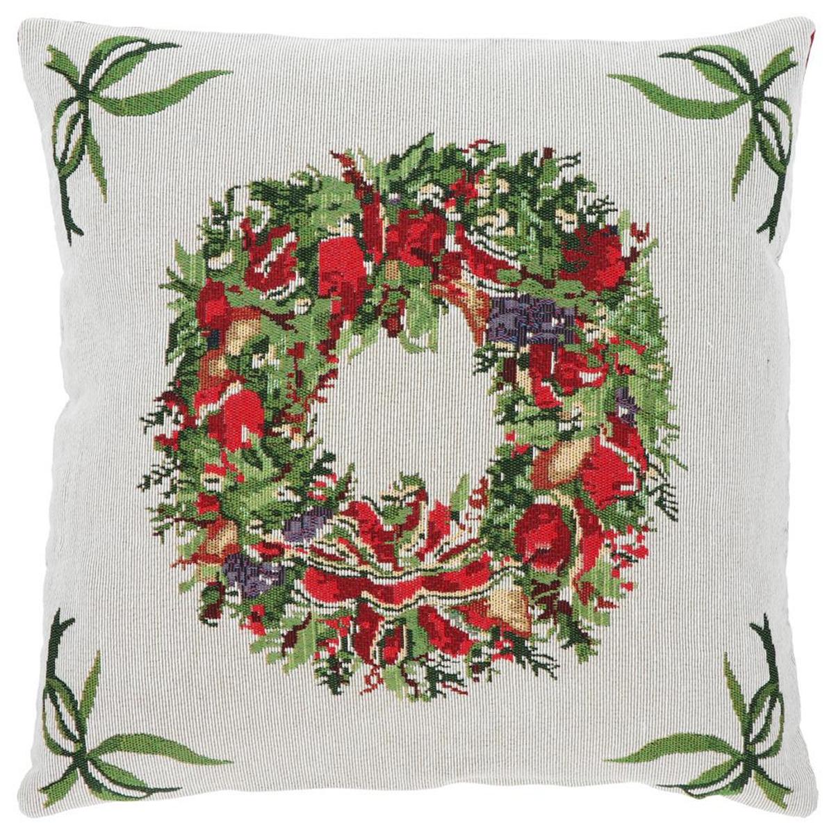 ΜΑΞΙΛΑΡΙ ΣΧΕΔΙΟ ΧΡΙΣΤΟΥΓΕΝΝΙΑΤΙΚΟ ΣΤΕΦΑΝΙ 35x35x5cm image