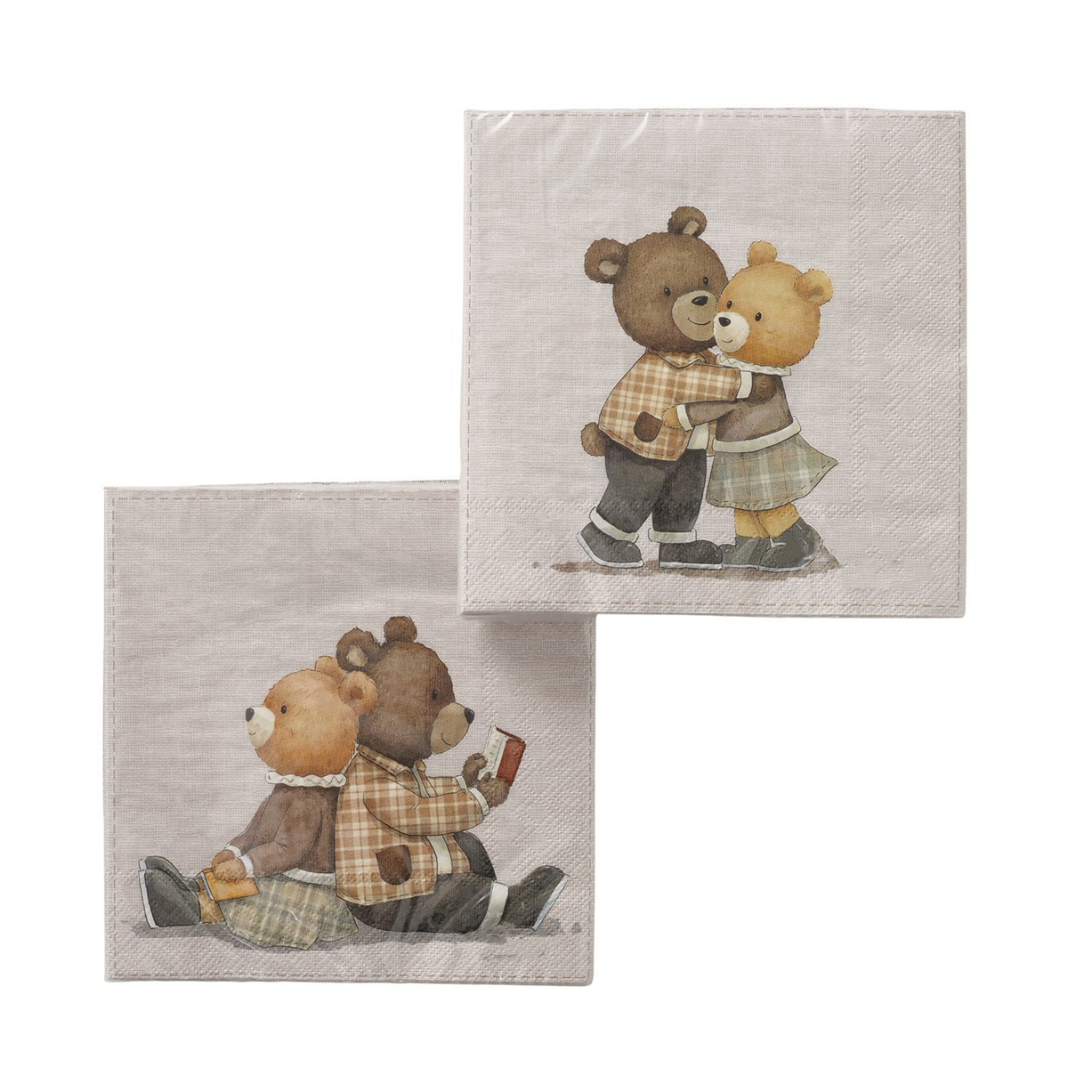 ΧΑΡΤΟΠΕΤΣΕΤΕΣ 2/ass 20τμχ ΑΡΚΟΥΔΑΚΙΑ ΖΕΥΓΑΡΙ Henry ΧΑΡΤΙ image