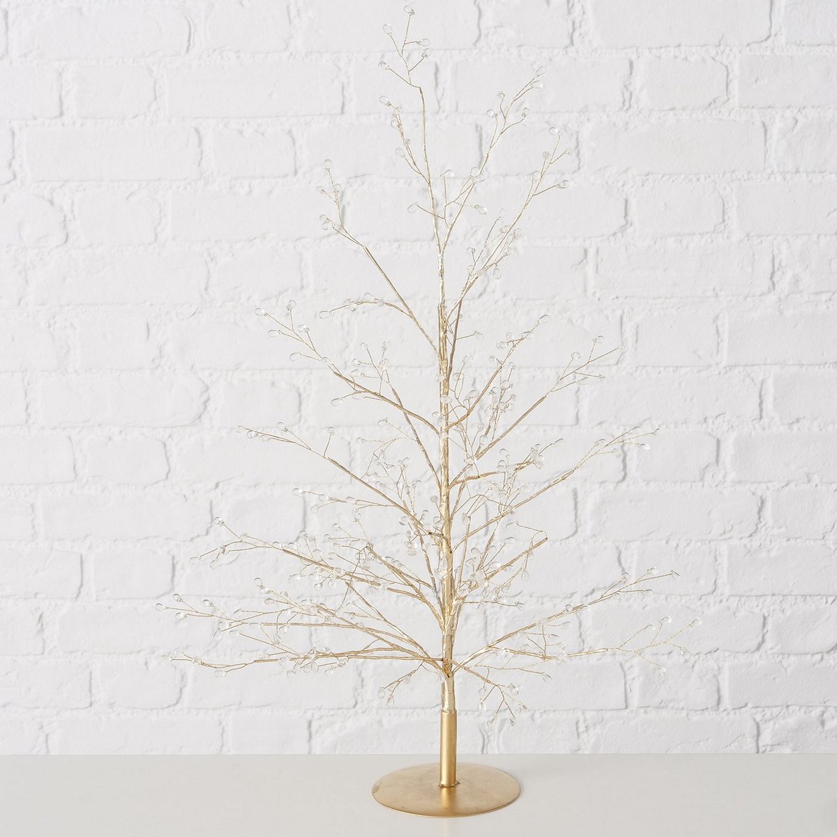 ΔΕΝΤΡΟ ΔΙΑΚΟΣΜ ΧΡΥΣΟ Gloomy H60cm ΜΕΤΑΛΛΟ image