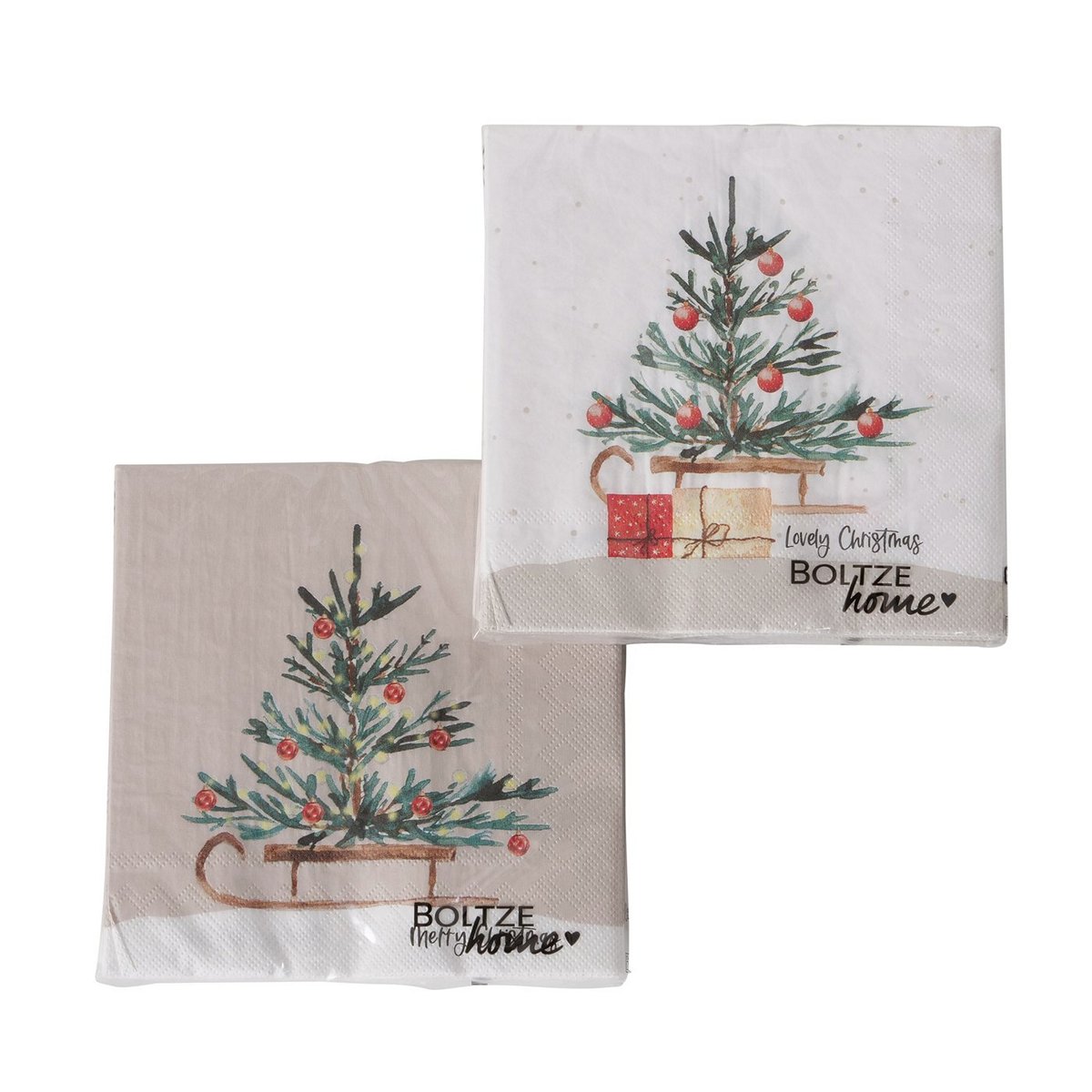 ΧΑΡΤΟΠΕΤΣΕΤΕΣ 20τμχ 2/ass ΣΧΕΔΙΟ ΧΡΙΣΤΟΥΓ ΔΕΝΤΡΟ Cristy ΧΑΡΤΙ image