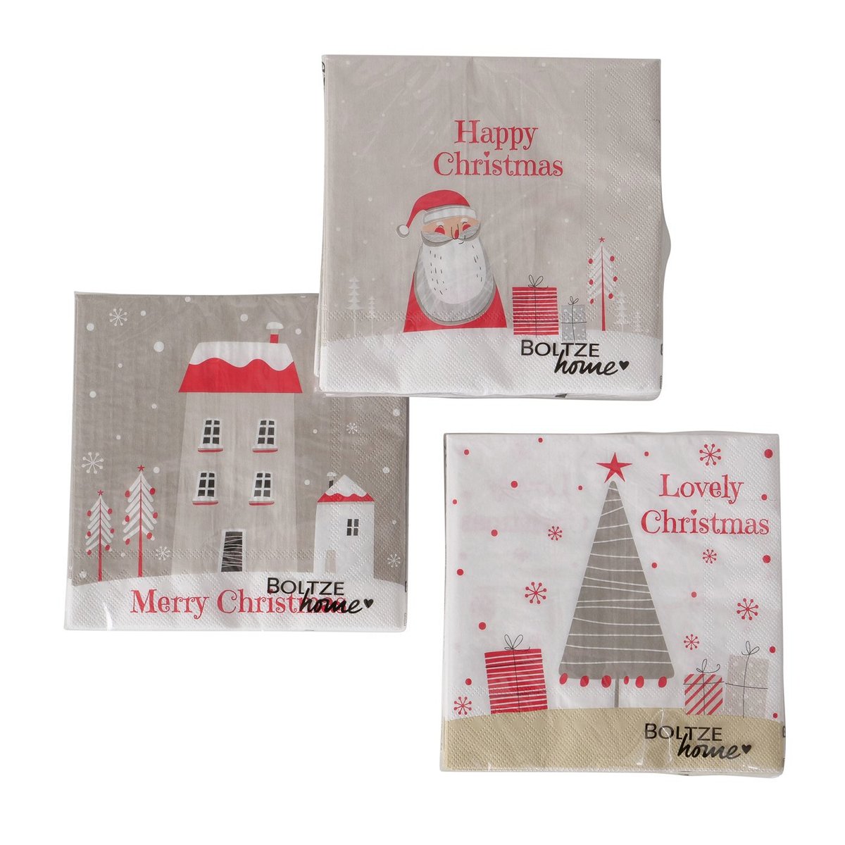 ΧΑΡΤΟΠΕΤΣΕΤΕΣ 20τμχ 3/ass Halmstad ΣΧΕΔΙΟ ΔΕΝΤΡΟ image