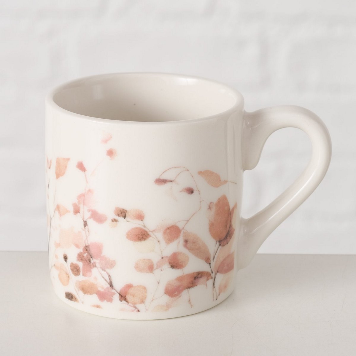 ΚΟΥΠΑ Bernada ΣΧΕΔΙΟ ΦΥΛΛΑ ΚΑΦΕ ΡΟΖ 8 image