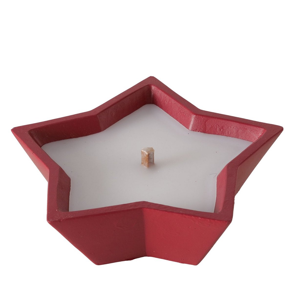 ΚΕΡΙ ΣΕ ΑΣΤΕΡΙ ΚΟΚΚΙΝΟ ΠΕΤΡΙΝΟ Bonko H5cm D14cm ΠΑΡΑΦΙΝΗ image