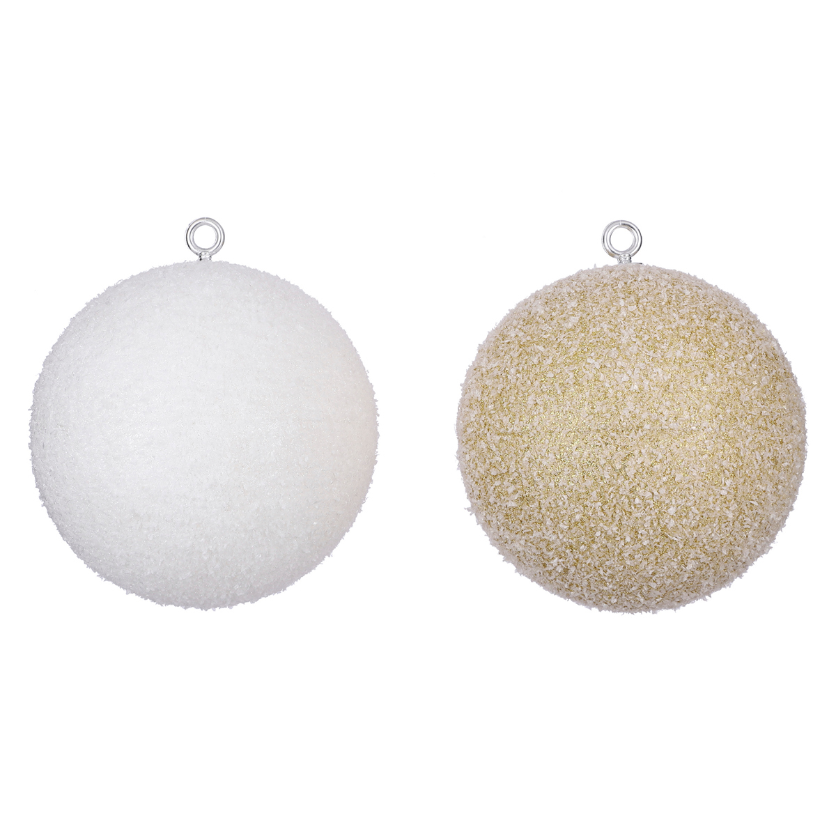 ΜΠΑΛΑ 2/ass ΧΡΥΣΟ/ΛΕΥΚΟ ΣΑΓΡΕ D20cm foam image