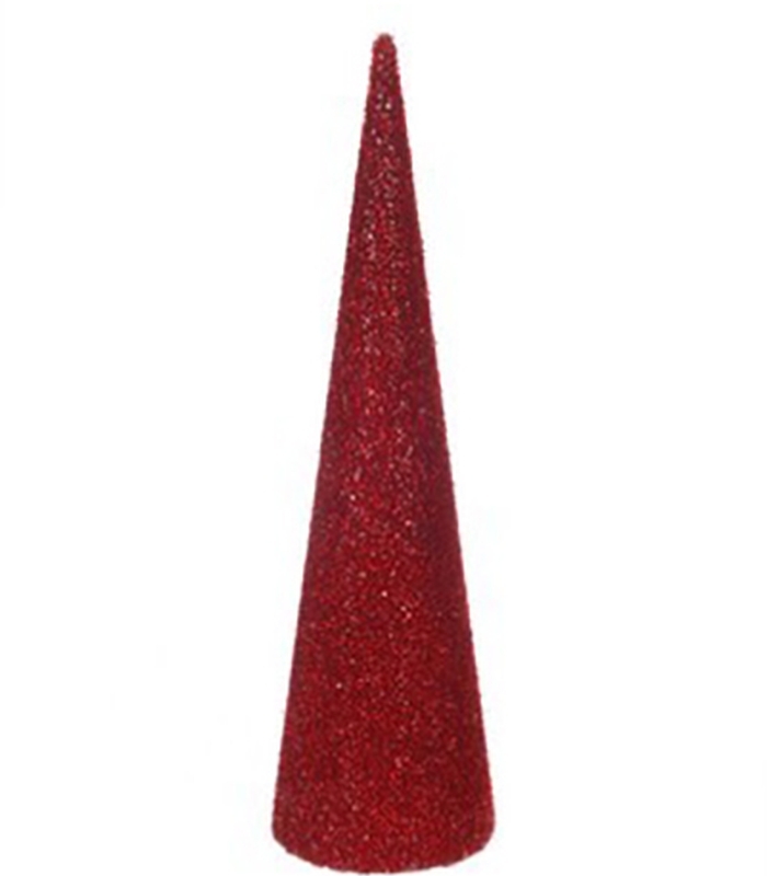 45 CM MET.RED ΚΩΝΟΣ ΜΕ ΧΑΝΤΡΕΣ & ΓΚΛΙΤΕΡ image