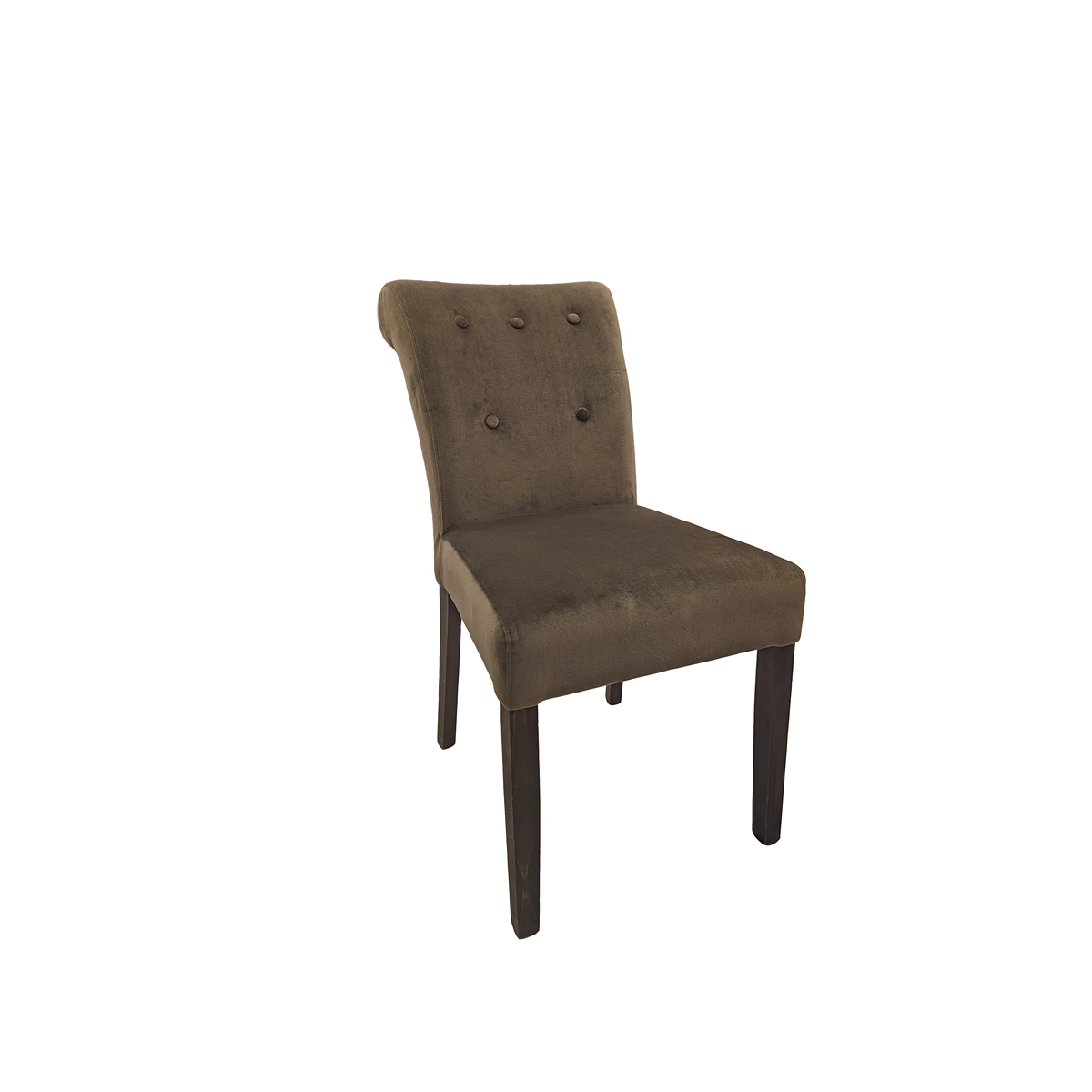 ΚΑΡΕΚΛΑ 50X72X92 CM CAMBRIDGE ΜΕ ΚΟΥΜΠΙΑ ΒΕΛΟΥΔΟ TAUPE ΠΟΔΙΑ CIRE FONCE image