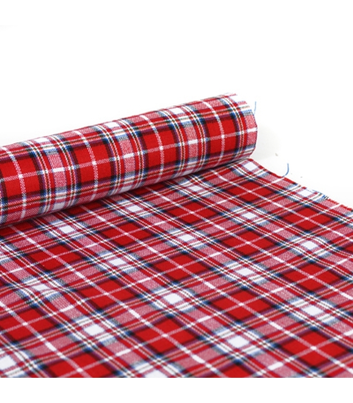 ΥΦΑΣΜΑ 75CM X 5M ΜΑΓΙΚΟ ΚΑΡΡΩ - ΚΟΚΚΙΝΟ/ΛΕΥΚΟ image