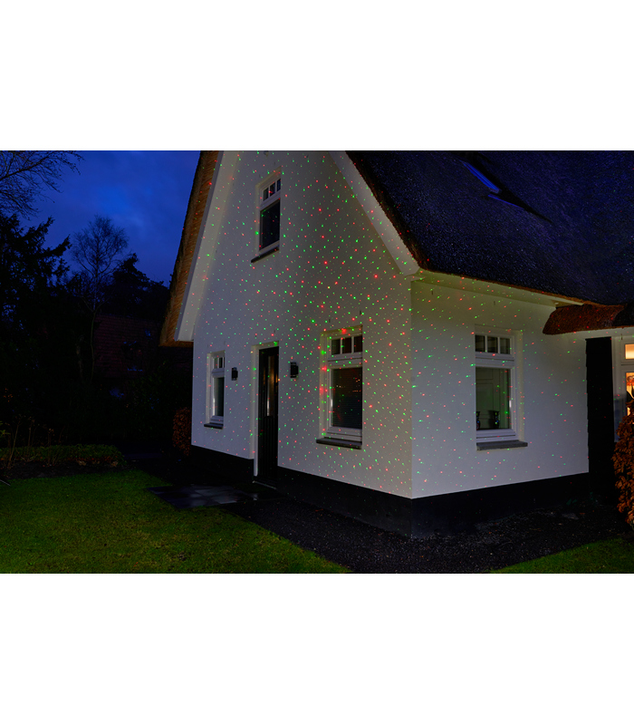 LASER ΠΡΟΤΖΕΚΤΟΡΑΣ ΤΕΛΕΙΕΣ ΚΟΚΚΙΝΕΣ ΠΡΑΣΙΝΕΣ WITH RADIO FREQUENCY REMOTE CONTROLE WITH STICK AND BASE CLASS 2 - 5M ΚΑΛΩ image