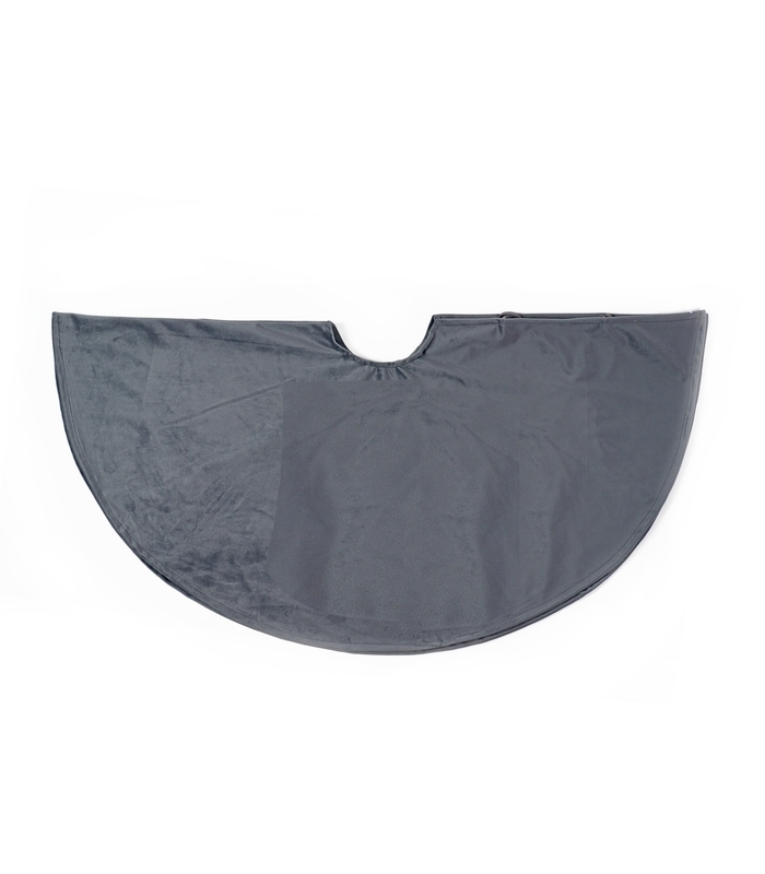 ΠΟΔΙΑ ΔΕΝΤΡΟΥ ΒΕΛΟΥΔΟ ΓΚΡΙ O120CM / POLYBAG WITH STICKER image