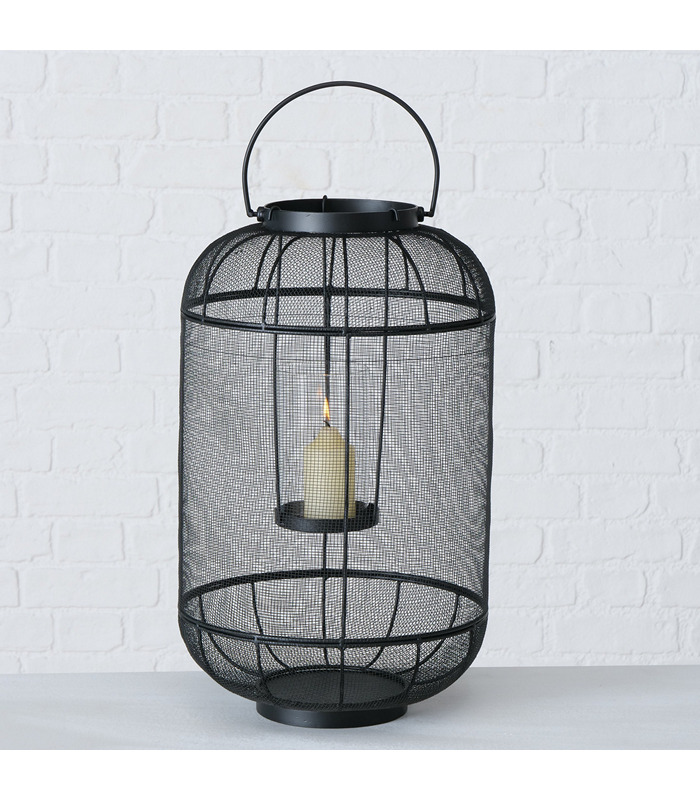 ΦΑΝΑΡΙ ΜΑΥΡΟ Vigolo H52cm ΜΕΤΑΛΛΟ 20-96-999 image