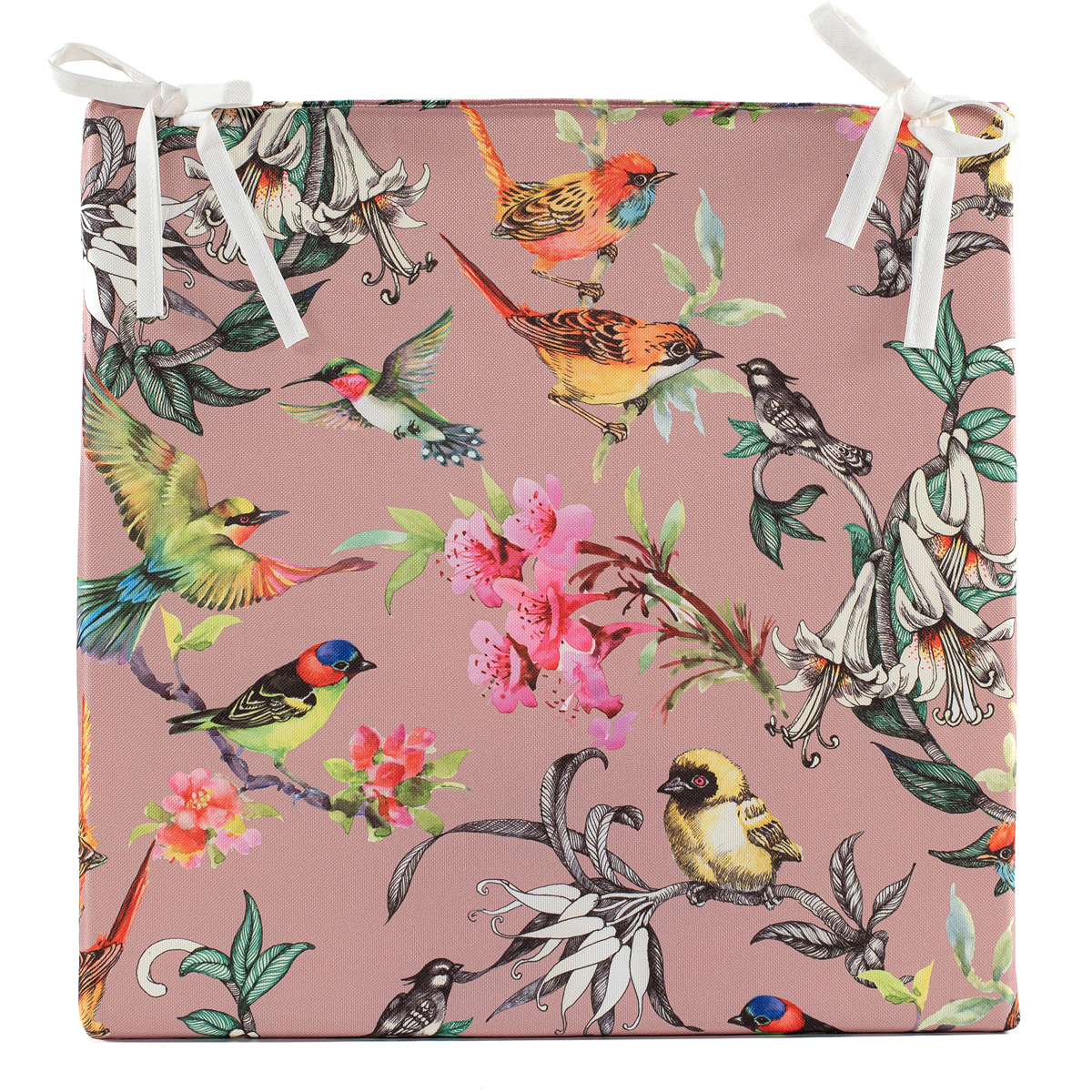 ΜΑΞΙΛΑΡΙ ΚΑΡΕΚΛΑΣ 40Χ40cm FLORAL ΣΟΜΟΝ ΜΕ ΠΟΥΛΙΑ ΕΞΩΤΕΡ ΧΩΡΟΥ 300GR ΜΕ ΦΕΡΜΟΥΑΡ POLYESTER image