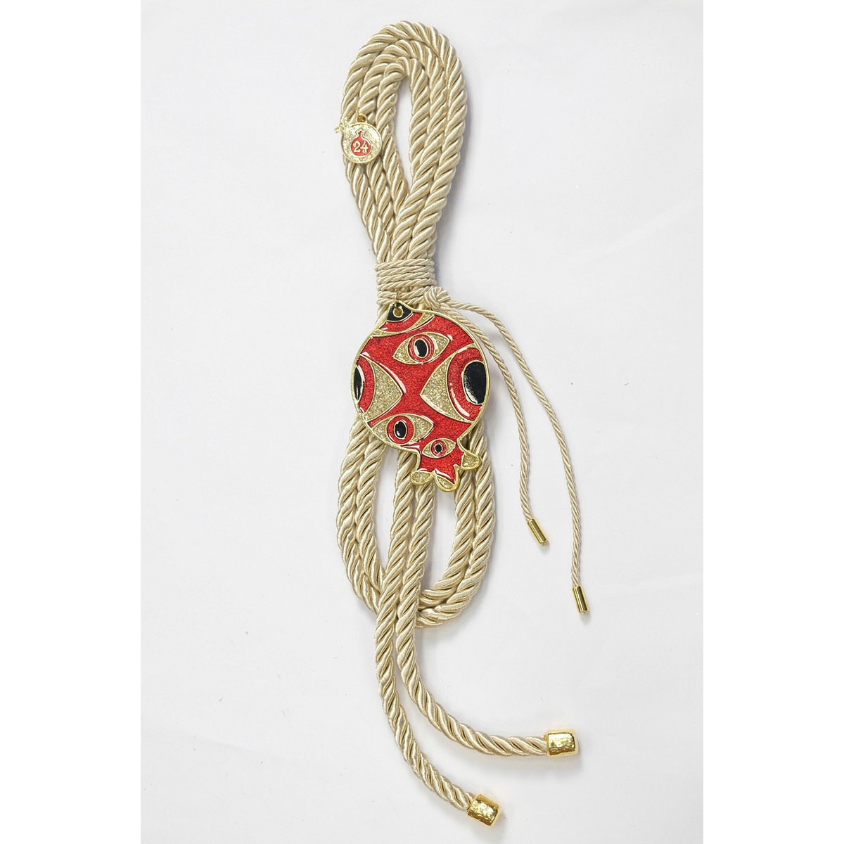 ΓΟΥΡΙ XLRG ΡΟΔΙ ΜΑΤΙΑ IVORY/RED image