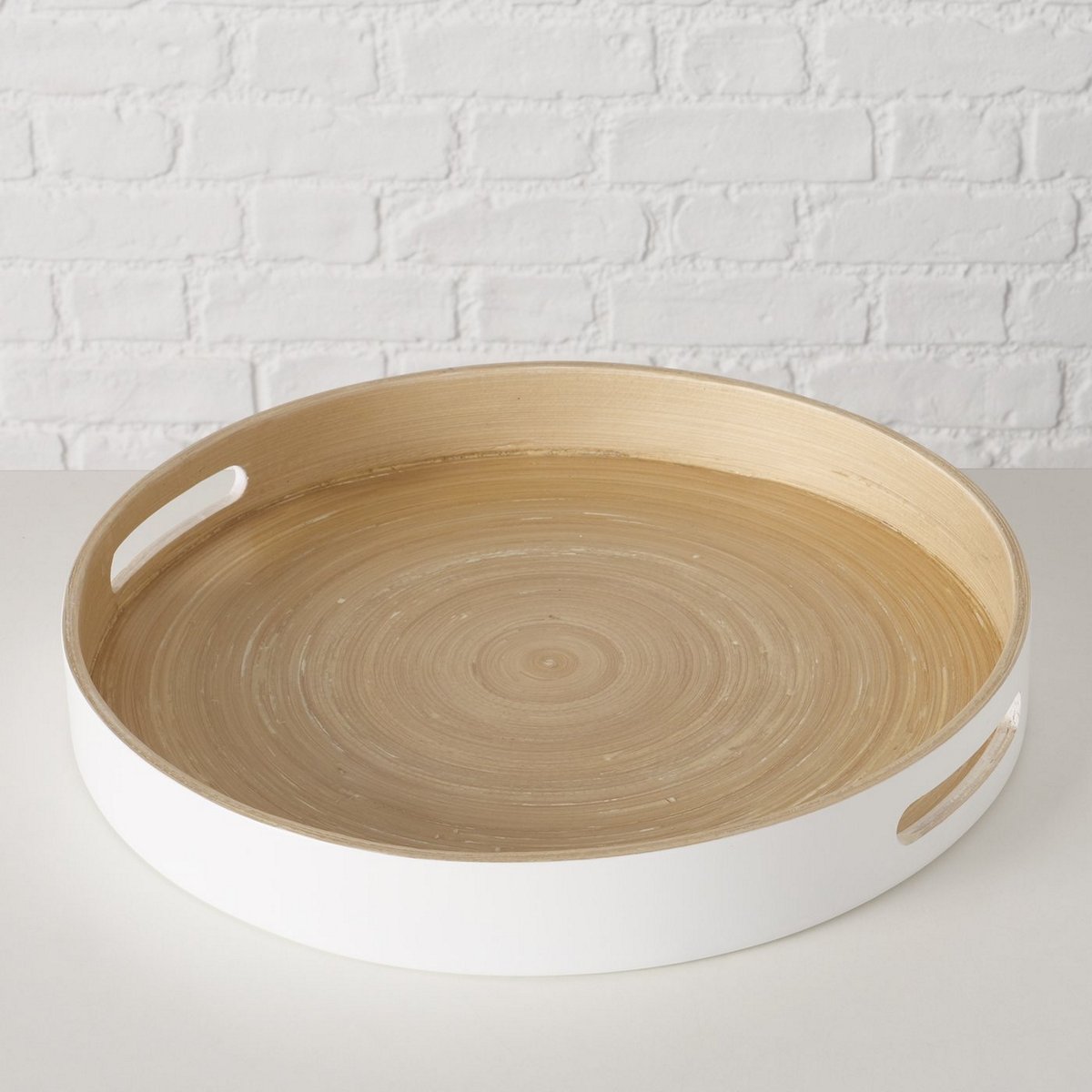 ΔΙΣΚΟΣ ΜΠΑΜΠΟΥ Bambo ΦΥΣΙΚΟ ΛΕΥΚΟ Η5cm D35cm image