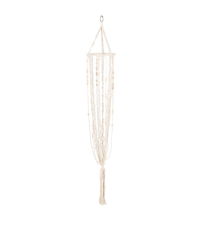 ΣΧΟΙΝΙ ΜΑΚΡΑΜΕ Meran off white - h115xd17cm image