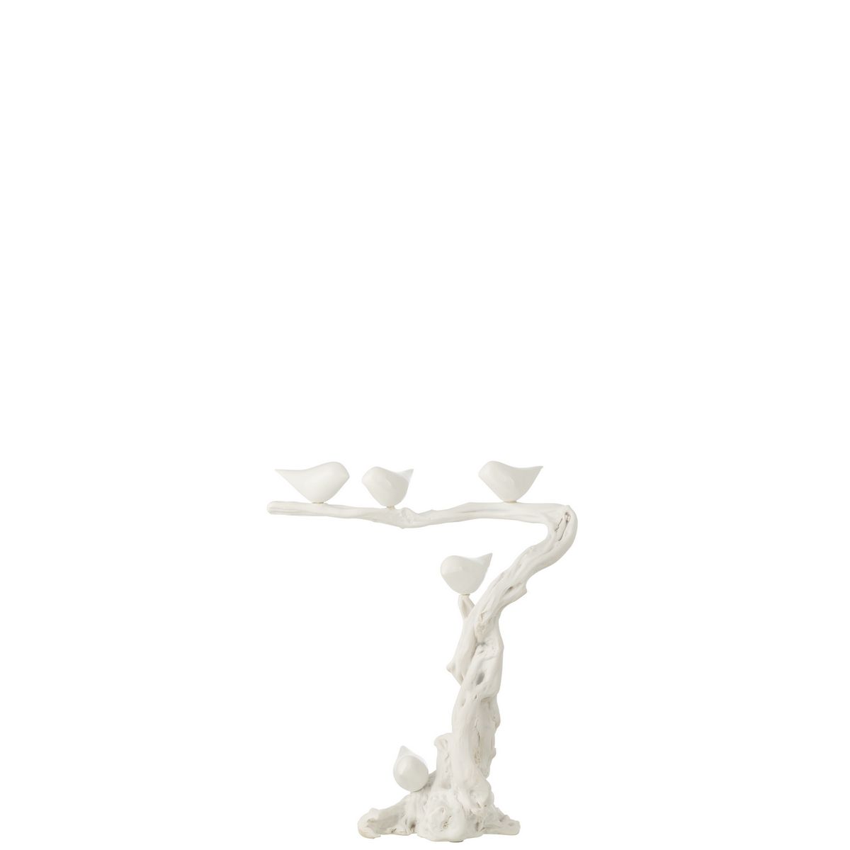 ΦΙΓΟΥΡΑ ΠΟΥΛΙΑ ΣΕ ΚΛΑΔΙ ΛΕΥΚΟ (38x18.5x46cm) image
