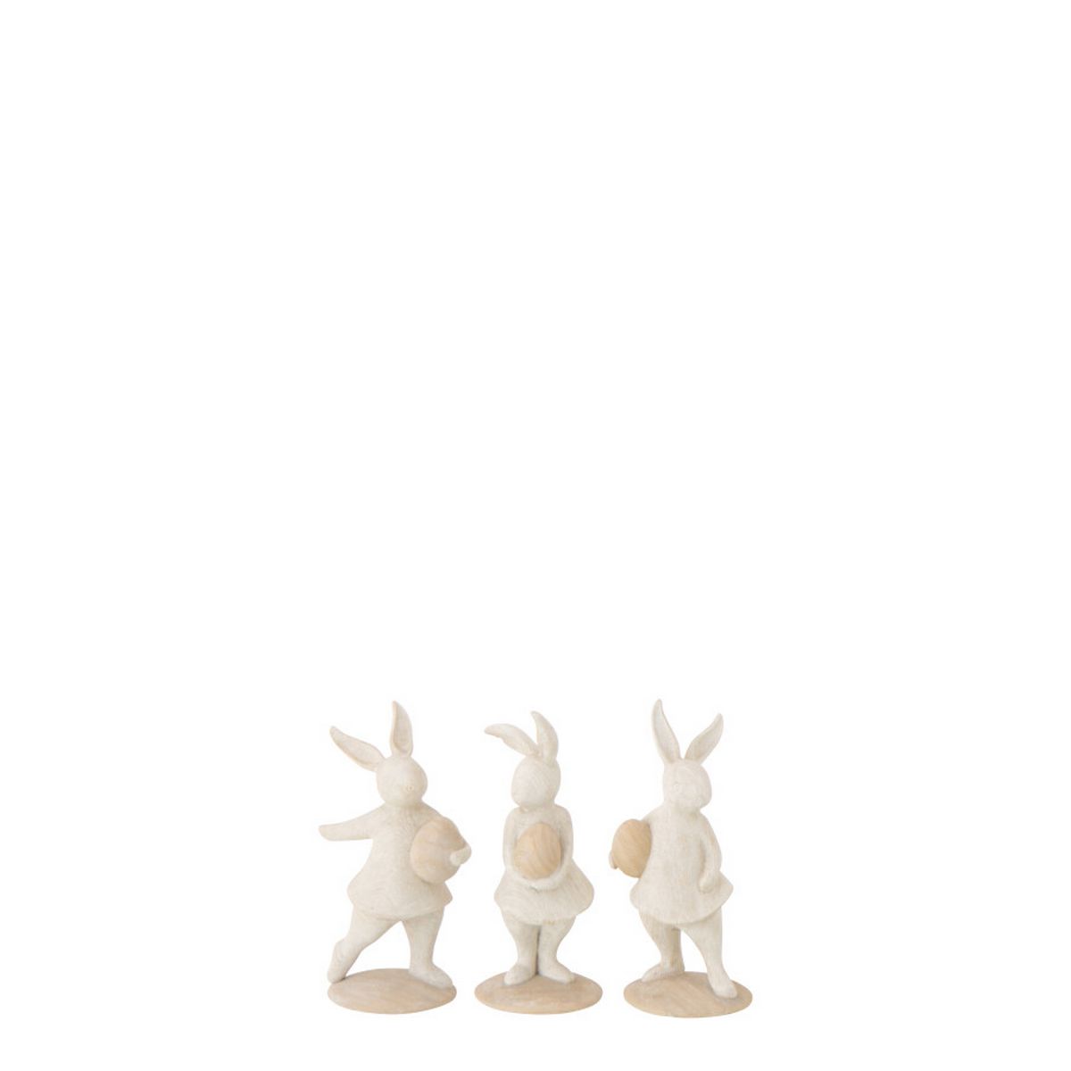 ΛΑΓΟΣ ΦΙΓΟΥΡΑ ΜΕ ΑΒΓΟ RESIN ΜΠΕΖ ASS3 (7.5x6x12.5cm) image