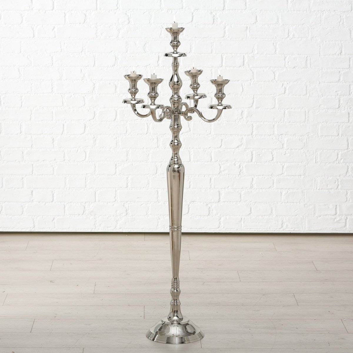 ΚΗΡΟΠΗΓΙΟ 5ΚΕΡΟ Victoria H124 cm L46cm ΑΛΟΥΜΙΝΙΟ ΑΣΗΜΙ image
