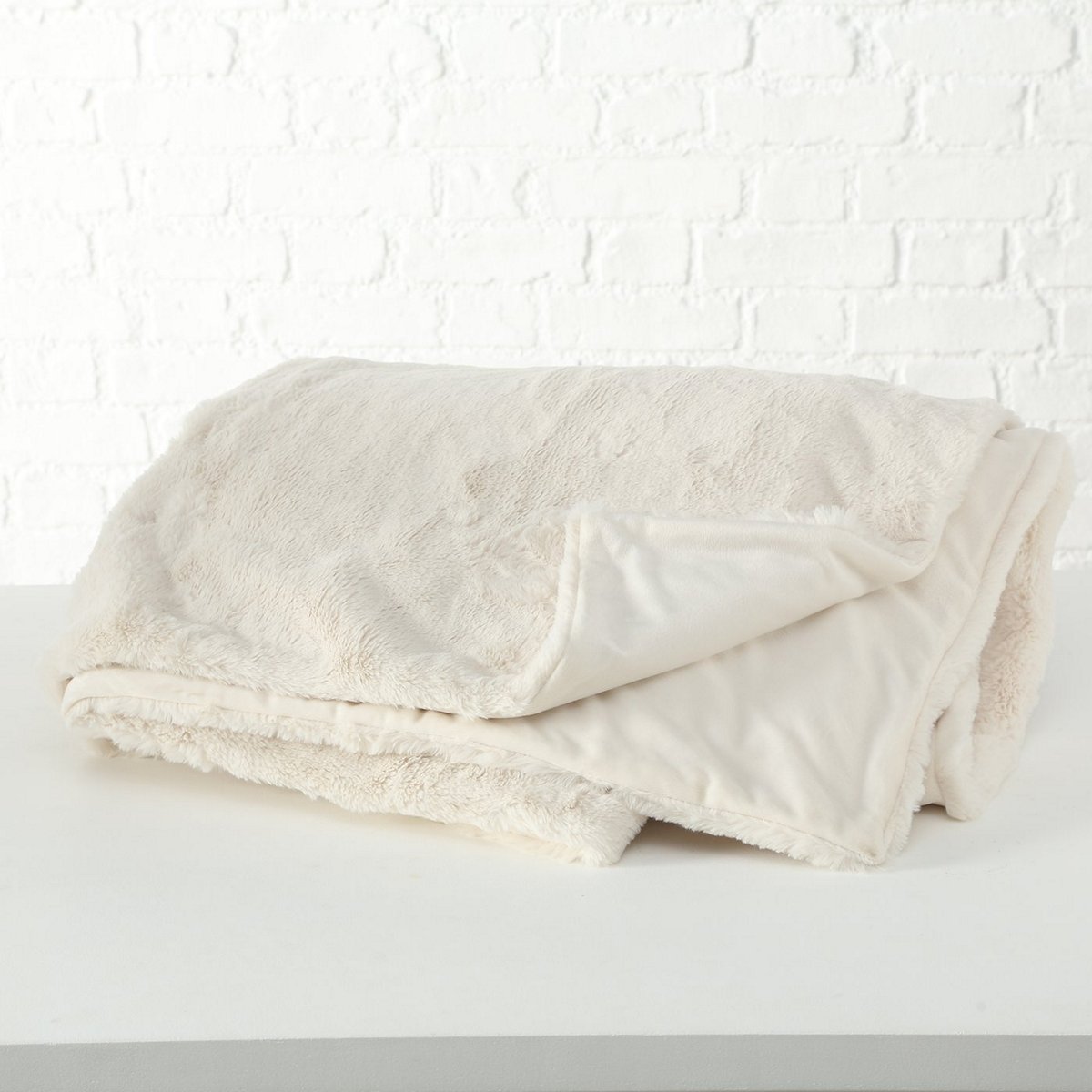 ΚΟΥΒΕΡΤΑ ΚΡΕΜ Storan 200x150cm 100%polyester 30° machine wash image