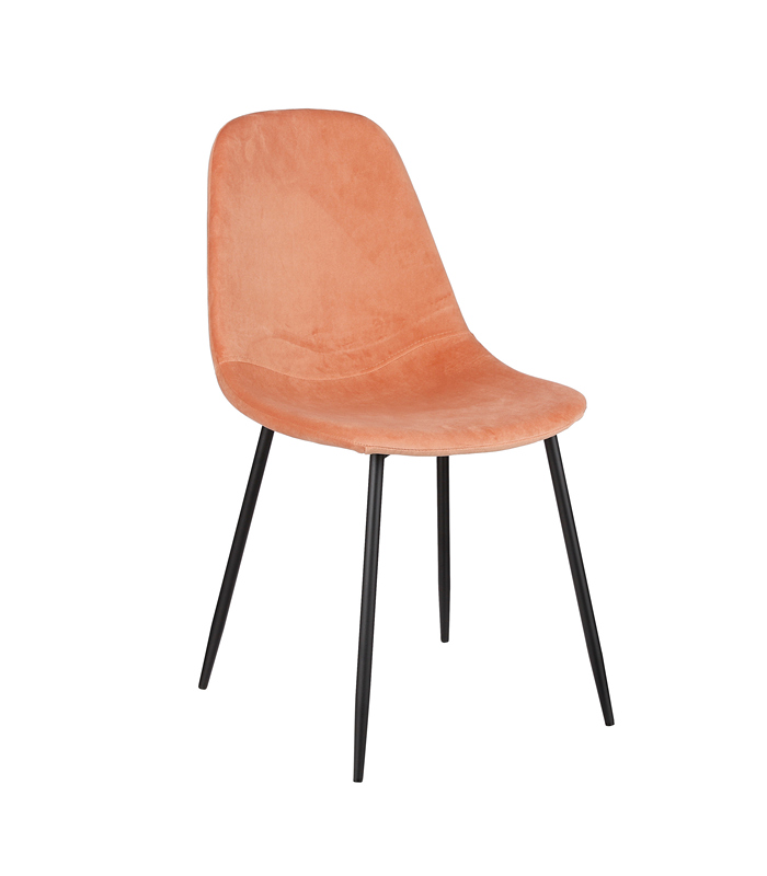 ΚΑΡΕΚΛΑ ΡΟΖ ΒΕΛΟΥΔΟ Corby - l53xw44xh80cm image