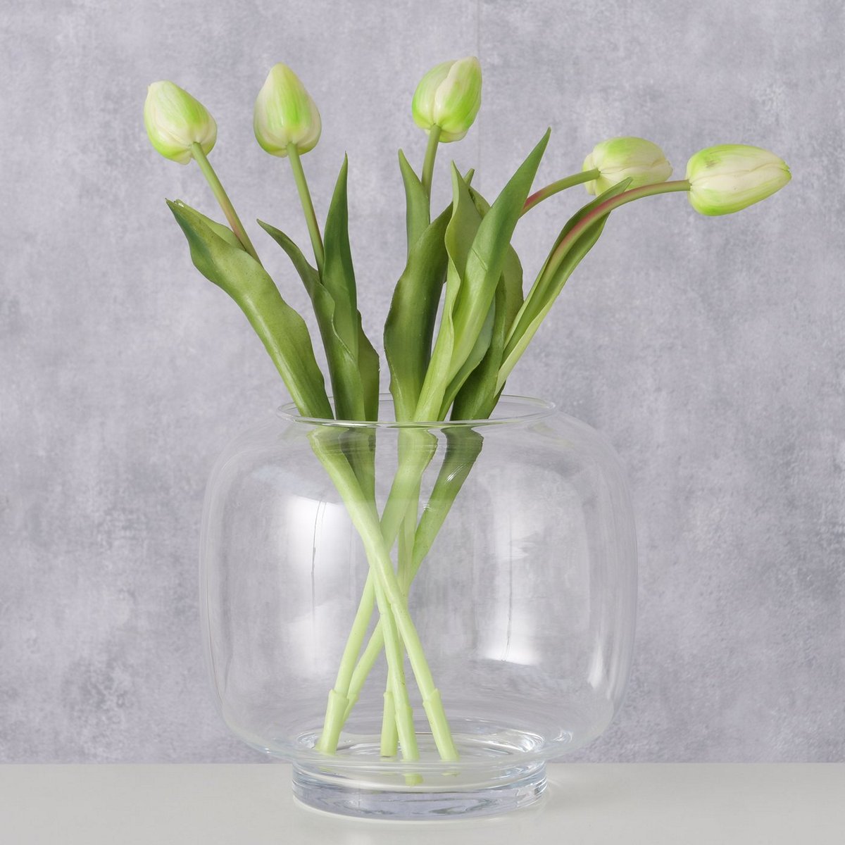 ΒΑΖΟ ΔΙΑΦΑΝΕΣ ΓΥΑΛΙ Malja H20cm D22cm image