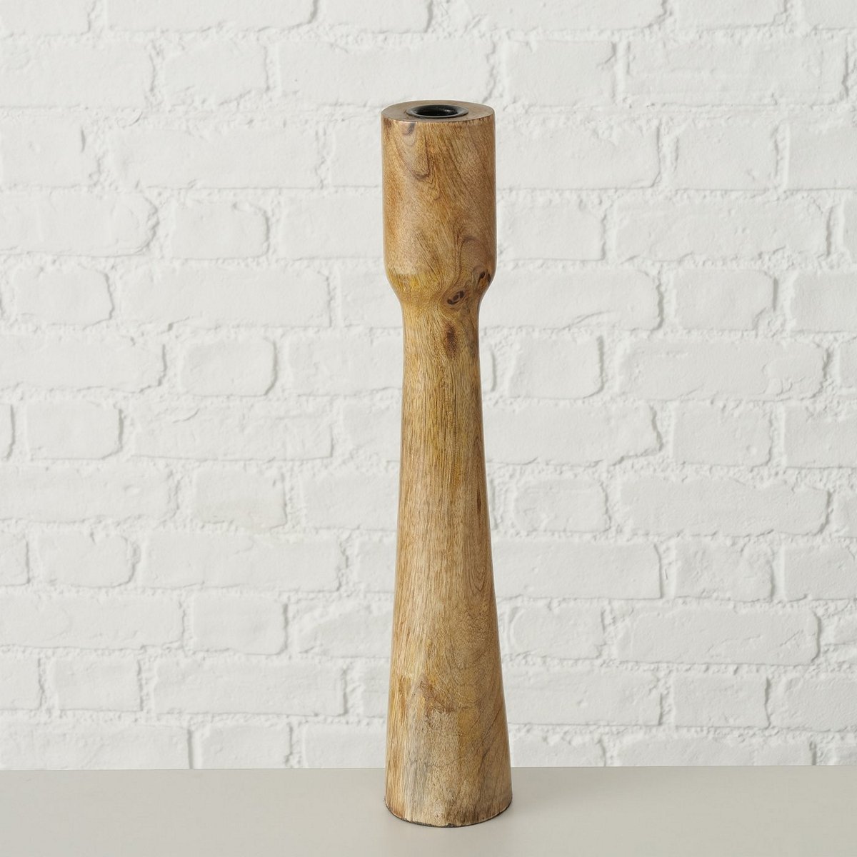 ΚΗΡΟΠΗΓΙΟ Caldeas H40cm ΞΥΛΟ ΦΥΣΙΚΟ Μάνγκο 20-25-337 image